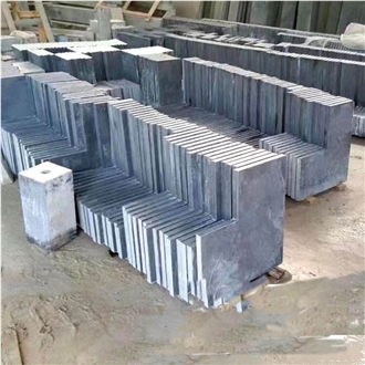 Bullnose Natural Limestone Swimming Pool Coping Tiles Edging