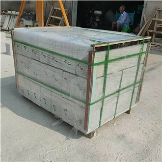 China Cheaper G303 Light Grey Granite Curved Kerbstone