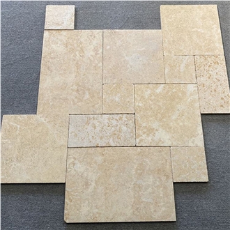 High Quality Beige Limestone Terrace Floor Tiles Paving Stone