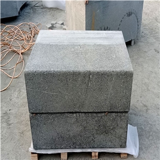 High Quality Shandong G654 Dark Grey Curbstone