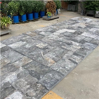 Low Price Luxury Natural Limestone Floor Paving Stone Tiles