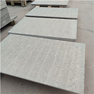 Natura White Grey Sandstone Slabs For Construction Project