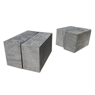 Natural Black Granite Masonry Stone Garden Wall