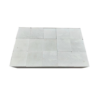 White Marble Sawn Cheaper Cobble Stone