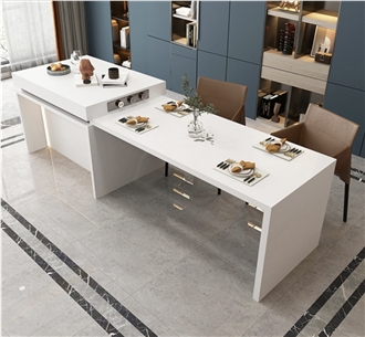 Integrated Sintered Stone Kitchen Island Tops