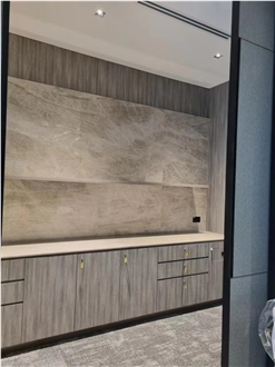 Natural White Victoria Falls Quartzite Slab Tiles