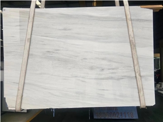 Greek White Wood Marble Slabs, Nestos Marble Slabs