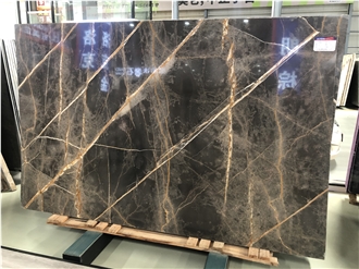 Italian Bronze Fantasy Marble Slabs