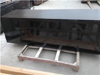 Competitive Price Black Galaxy Granite Slabs