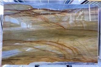 Azul Palomino Quartzite Golden Desert Slabs