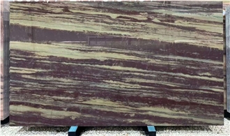 Elegant Brown Dune Quartzite Slabs For Flooring Wall