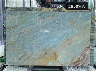 Amazon Blue Quartzite Slabs Ornamental Stone Tiles