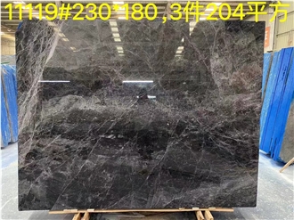 Emperador Black Marble Slabs Damasta Keta Silver Grey Tile