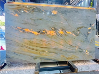 Macaubas Fantasy Quartzite Slabs Tiles Blue Fantasy