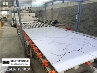 5113 Berkshire Brass Quartz Slabs