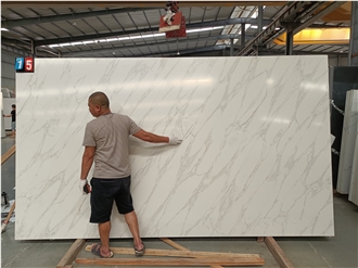 6028 Calacatta Armani Quartz Slabs