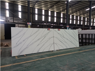 Best Quality 5044 Volakas Quartz Slabs