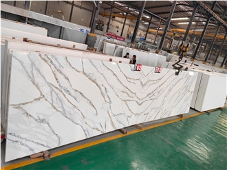 Calacatta Fendy Artificial Calacatta Quartz