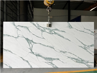 GOLDTOP 5006 Calacatta Emerald Quartz Slabs