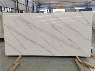 GOLDTOP 5044 Volakas Quartz Slabs