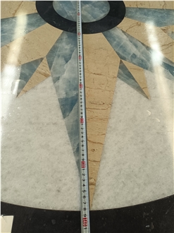 GOLDTOP Natural Stone Custom Design Medallion Marble Tiles