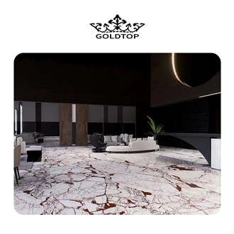 Hot-Sell Bulgari Red Marble Tiles For Hotel Floor