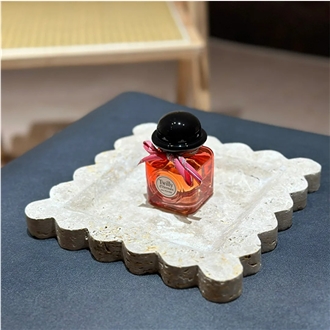 Beige Travertine Tray Home Decor Products