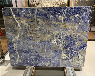 Blue Sodalite Granite Slabs