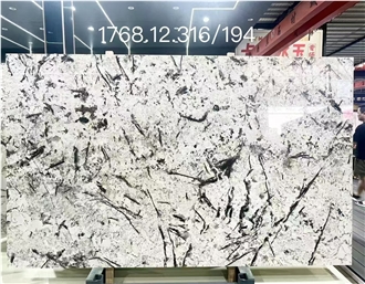 Factory Silver Fox Granite Slabs