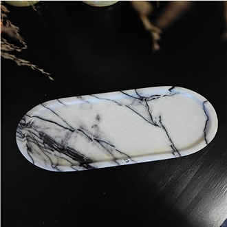 Lilac Marble Tray Home Decor Products