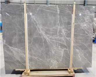 Natural Hermes Gray Marble Slabs