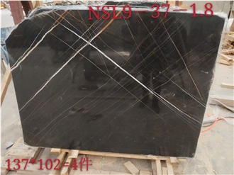 Nero Tunisi Marble Slabs