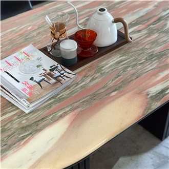 Rose Red Marble Bathroom Tiles