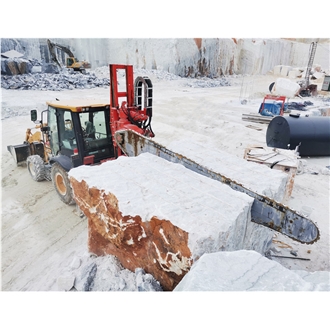 LCLJ3400 Chain Saw For Wheel Loader - Backhoe Squaring Chain Saw