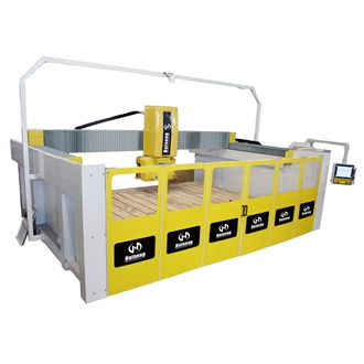 WZQ-500 Multi Function CNC 5 Axis Bridge Saw