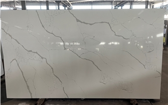 Calacatta Quartz Slab  Artificial Calacatta