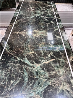 Amozonite Green Marble Slabs High End Quality