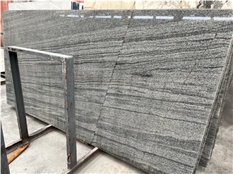 Chinese Viscont White Shanshui Granite Slabs