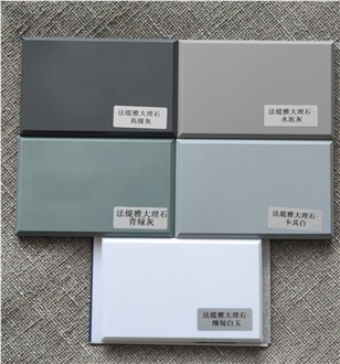 Bathroom Wall Hoods With Full Body  Artificial Stone Slabs