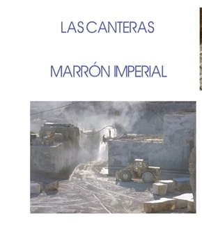 Marron Imperial Marble Quarry