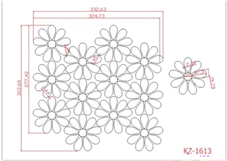 KZ-1613 Mosaic Mold