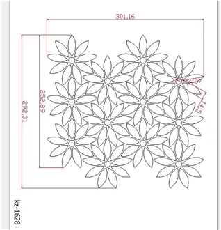 KZ-1628 Mosaic Mold