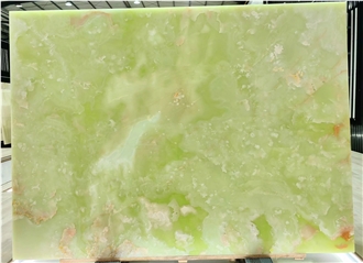 Green Onyx Big Slabs For Interiors Wall