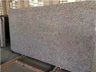 Jilin White Grey Granite  Slabs