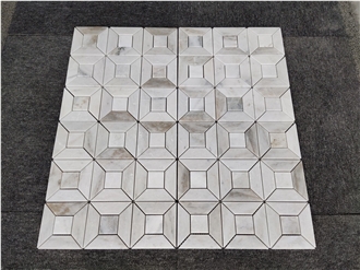 Whole Sale Natural Marble Window Pattern Mosaic Tiles