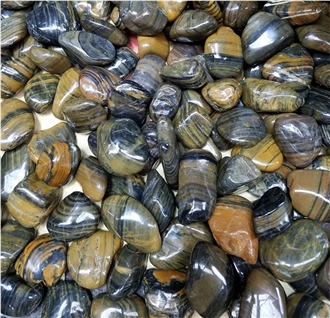 30 Hours High Polished Stripe Pebbles