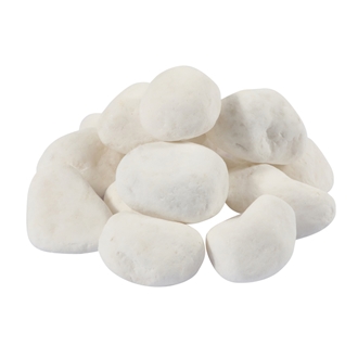 High Quality Snow White Natural Pebble Stones