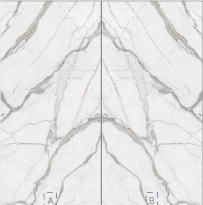 Italy Bianco Calacatta Marble Sintered Stone Slabs