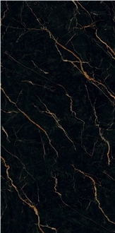 Nero Portoro Black Sintered Stone Slabs