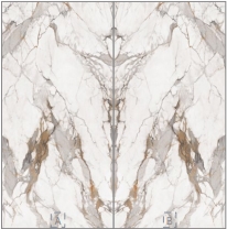 Top Calacatta Gold Marble Sintered Stone Slabs Book Matched